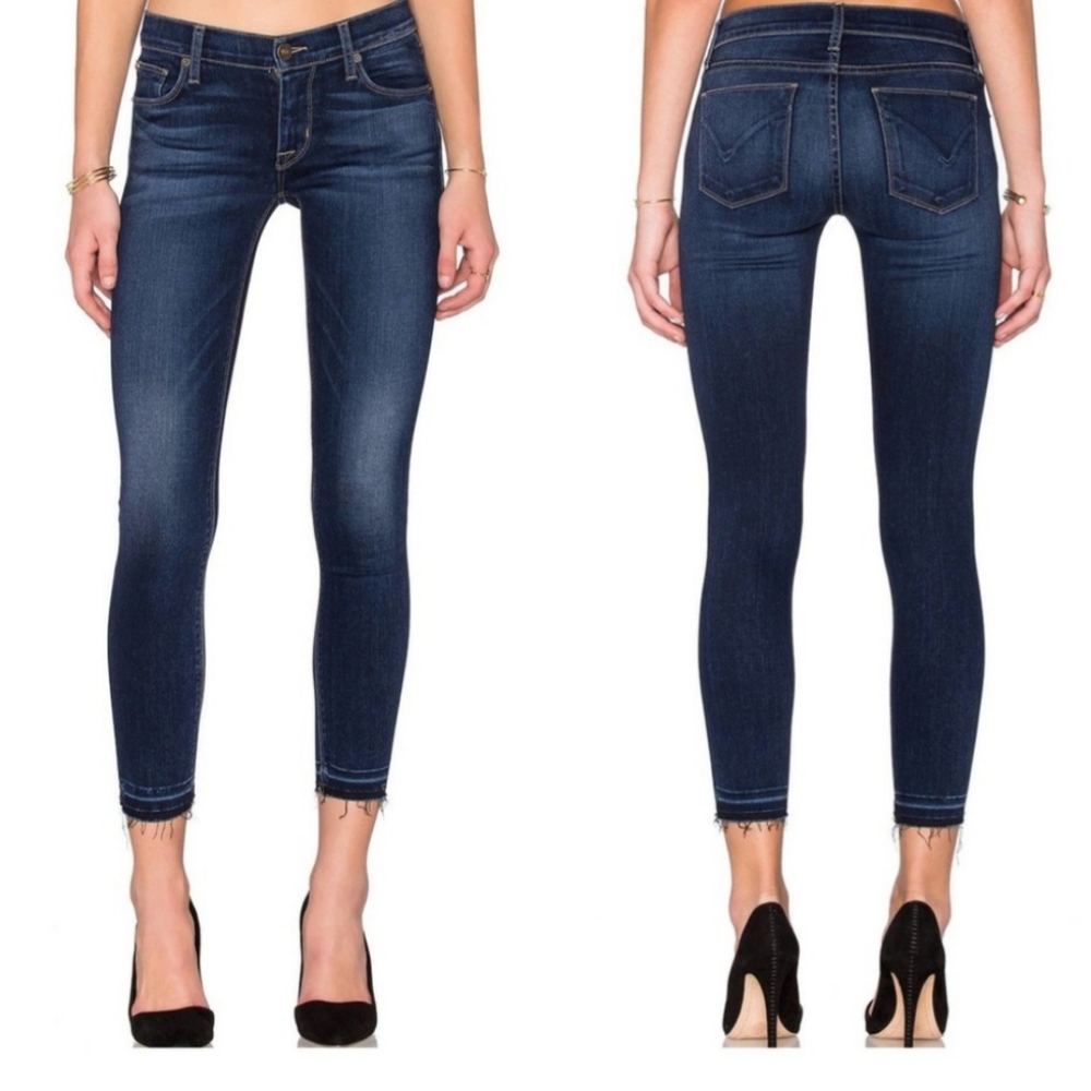 Hudson Krista Crop Super Skinny in Crest Falls